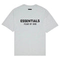 Fear of God Essentials Jersey Crewneck Tee Light Heather Grey