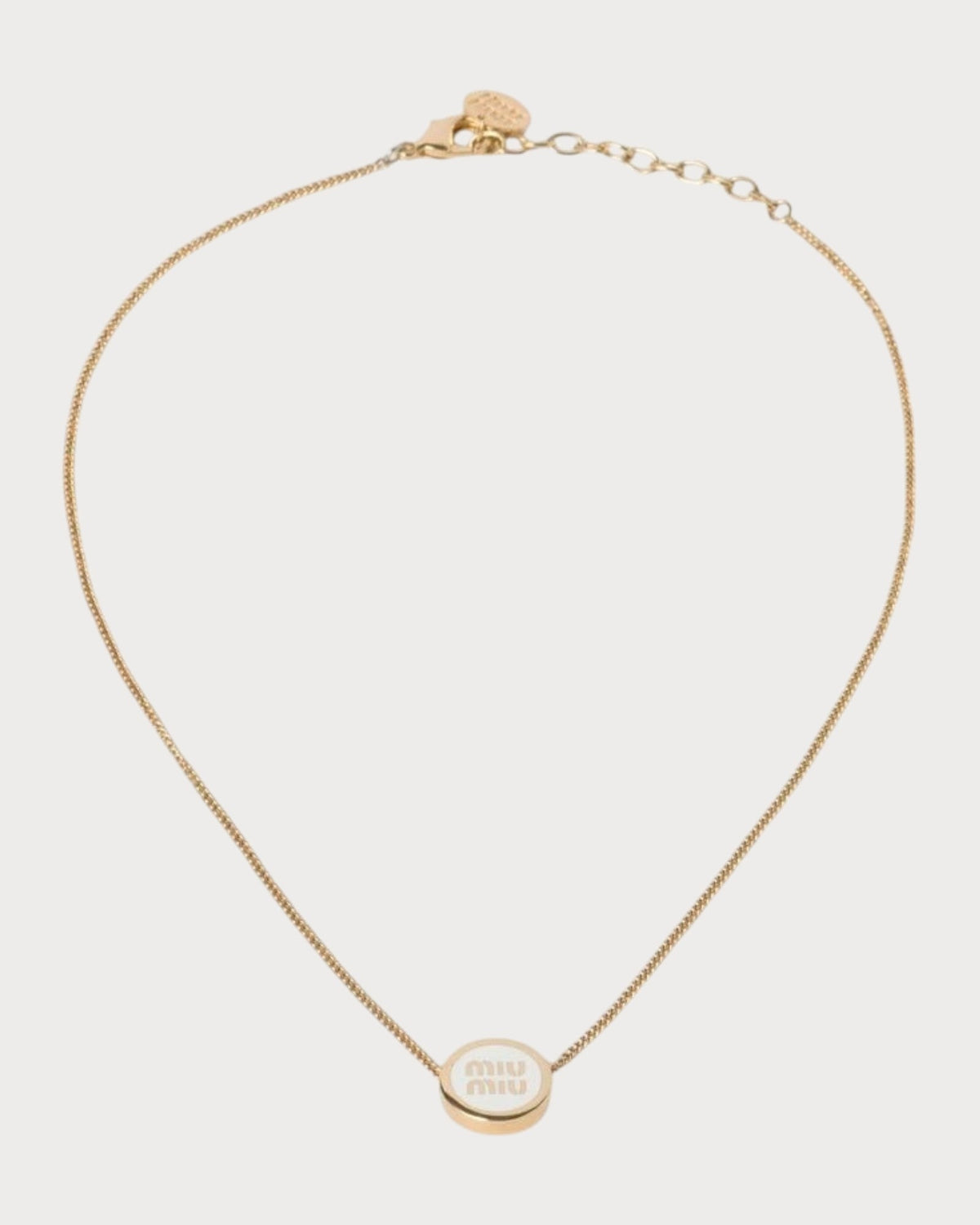 MIU MIU Metal Necklace(4 Colors)
