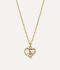 VIVIENNE WESTWOOD Petra Pendant Necklace Brass(3 Colors)